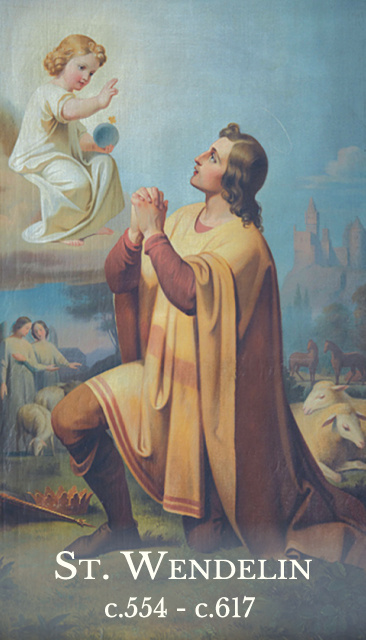 St. Wendelin Prayer Card